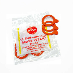Weck naturgummiring - 10 pack