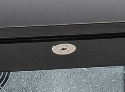 Bild på ett lås i en backbar