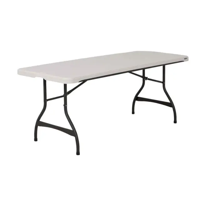 Fällbord 183x76 Lifetime på vit bakgrund