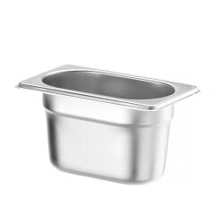 Kantin i rostfritt stål