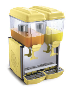 Juicedispenser 2x12L Hendi