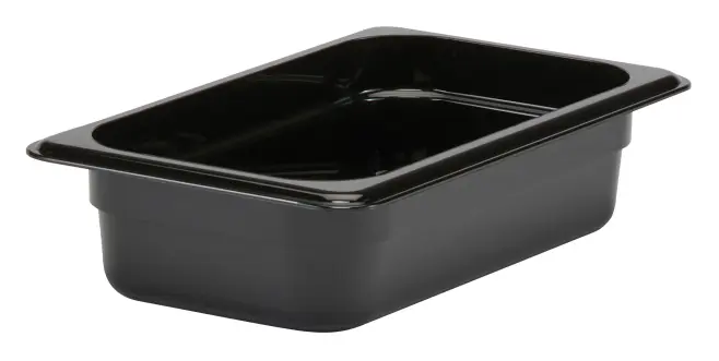 1/4GN plastkantin vit bakgrund