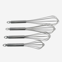 4 st ballongvispar vit bakgrund