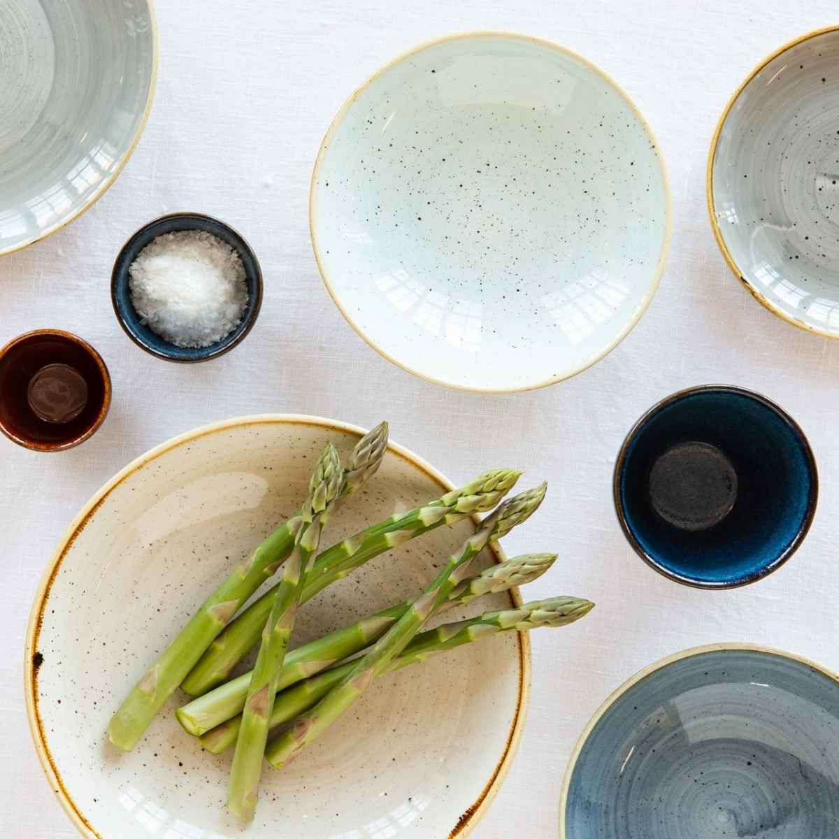 Churchill olika storlekar på tallrikar