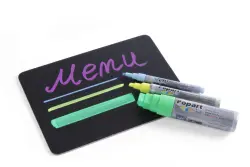 Griffeltavla med träställ 148x97 mm