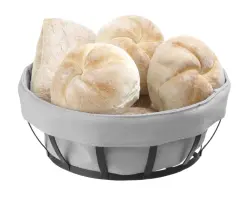 Bread basket - with bag rectangular
