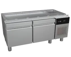 Grillkylbänk med 2 lådor, 1200mm, Kore 700