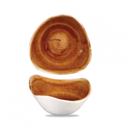 Churchill Stonecast Patina Vintage Copper Triangular Bowl 15,3cm