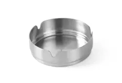 Ashtray stackable 80 mm - s.s.