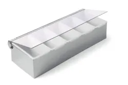 Ingrediensbox i rostfritt stål