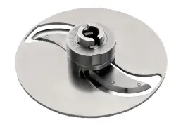 Varimixer Skärskiva, justerbar 0–8 mm, rostfritt stål