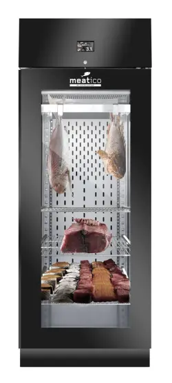 Fiskmörningskyl 700 Black - Meatico Fish, 750x850x2080mm