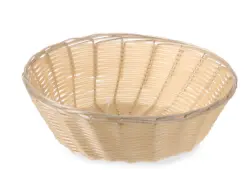 Bread basket round 20 cm - polyrattan