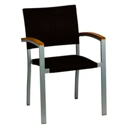 Cenon vävning i svart