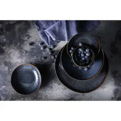 Djup tallrik Petrol Eccentric 16,4 cm