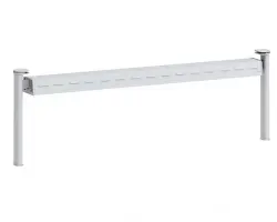 Brygga med ljus och oval fot - till rakt eller välvt glas