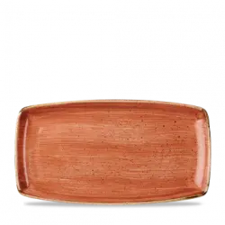 Churchill Stonecast Orange Oblong Tallrik 34,5cm