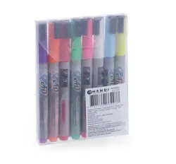 Chalk marker 8 assorti colours - round 3 mm