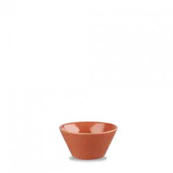Churchill Stonecast Orange X Squared Sauce Dish 9cl