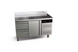 Kylbänk med lådor - välj antal lådor - Concept - 1342x700x850mm - Fagor