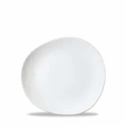 Churchill White Round Trace Tallrik 21cm