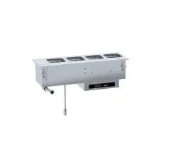 Varmhållningsstation till sauce - 3x 1/6 GN (bainmarie) - drop-in