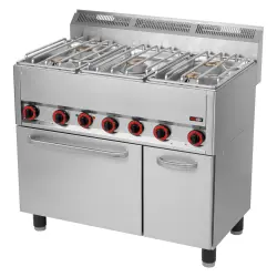 Gasspis 5x 4,5kW med elektrisk varmluftsugn - RM Gastro