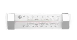 Kylskåpstermometer - horisontell -40°C till 20°C