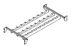 Hylla till vindisplay