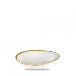 Churchill Stonecast Barley White Round Dish 14,5x16cm