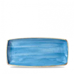 Churchill Stonecast Cornflower Blue Oblong Tallrik 29,5cm