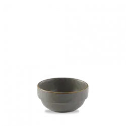 Churchill Stonecast Grey Profile Stacking Bowl 36cl