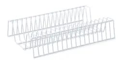 Rack for vegetable cutter disc - 400x250x90 mm White
