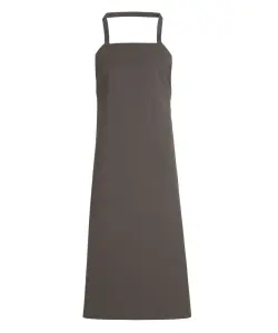 Bröstlappsförkläde med ficka - Grå - Kentaur