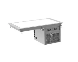 Kall/Varm kombinationsplatta keramisk 3 GN - drop-in