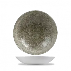 Churchill Raku Quartz Black Evolve Djup Tallrik 18,2cm