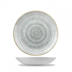 Churchill Studio Prints Stone Grey Djup Tallrik 18,2cm