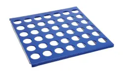 Hylla för förvaringsställ i aluminium, Hendi