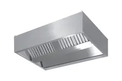 Fläktkåpa "KC" - kubisk takmodell med eller utan fläktmotor samt LEDljus