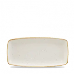 Churchill Stonecast Barley White X Squared Oblong Tallrik 29,5cm