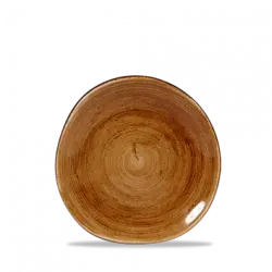 Churchill Stonecast Patina Vintage Copper Round Trace Tallrik 18,6cm