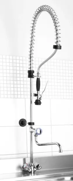 Förspolningsdusch med kran från Hendi