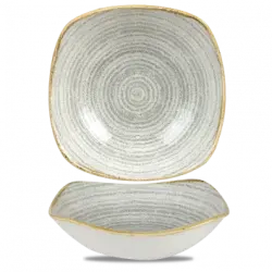 Churchill Studio Prints Stone Grey X Squared Bowl 23,5cm