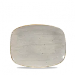 Churchill Stonecast Grey Chefs Oblong Tallrik 20,2x26,1cm