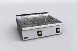 Bänkfritös 2x8L, 2 korgar