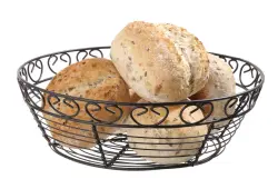 Trådkorg - rund Ø250x(H)80 mm