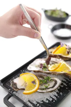 Pincett - s.s./svart 300 mm