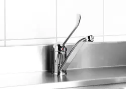 Köksblandare - med lång spak