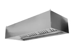 Fläktkåpa "KP" - kubisk väggmodell med eller utan fläktmotor samt LEDljus