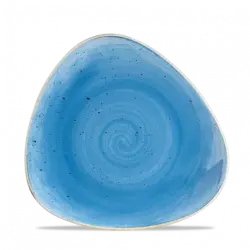 Churchill Stonecast Cornflower Blue Triangle Tallrik 19,2cm